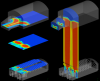Fluidodinamica in componenti di impianti di processo (EGR per forni da vetro)